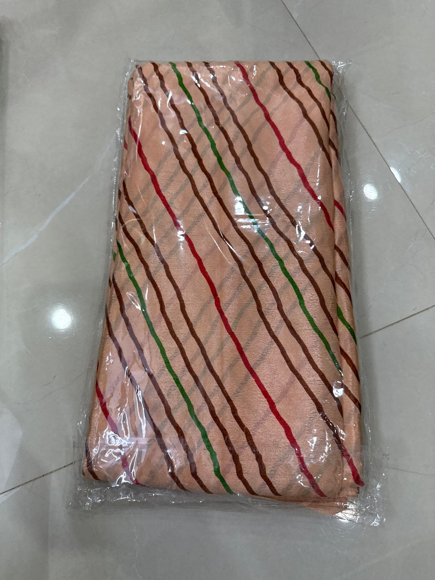 Crape Silk Saree with sequence Print