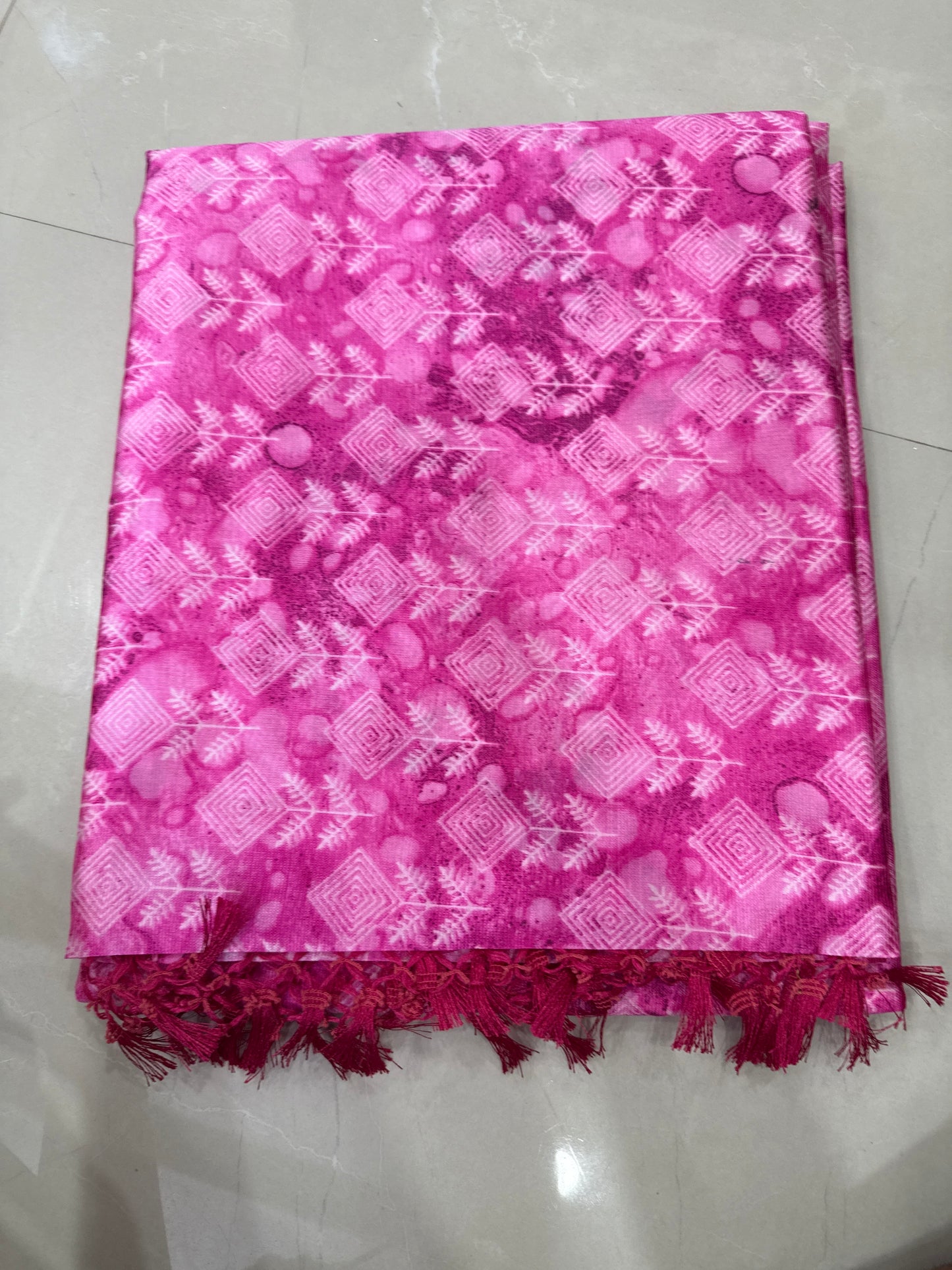 Digital Print Silk Saree