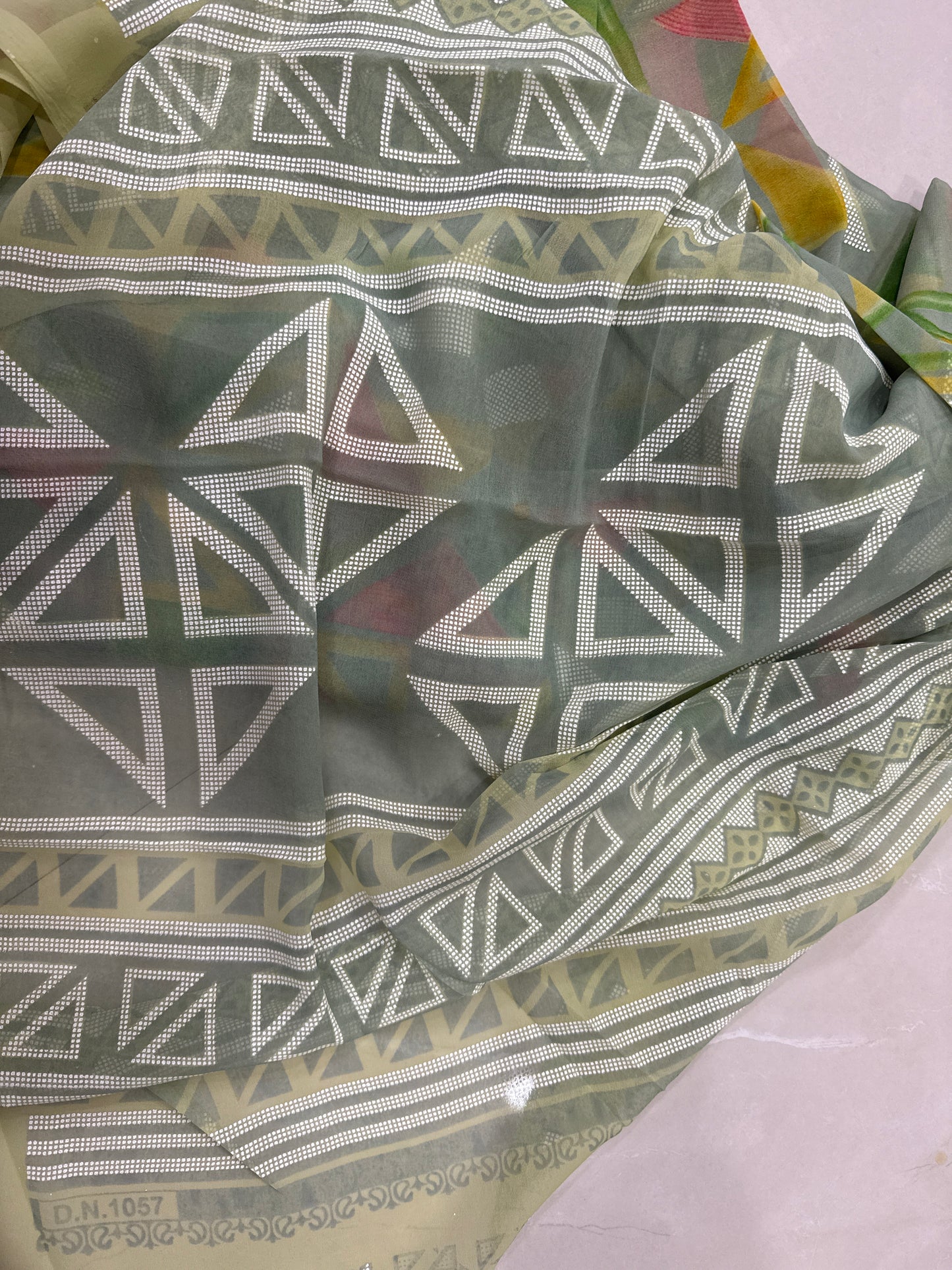 Georgette Silk Saree