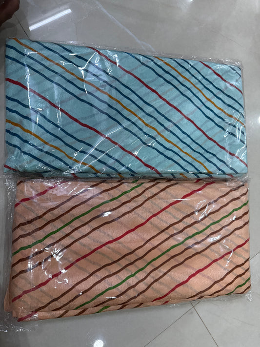 Crape Silk Saree with sequence Print