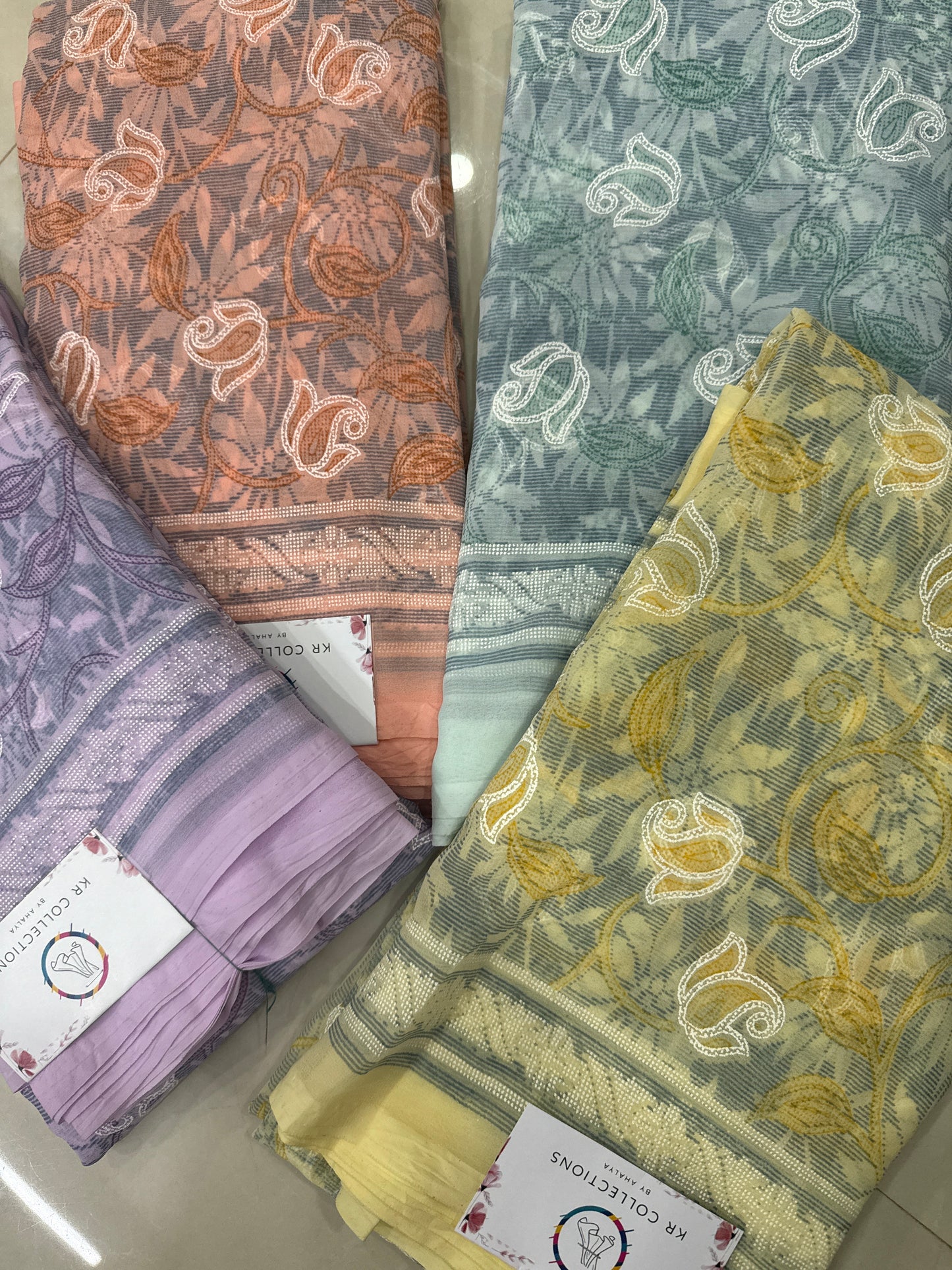 Georgette Silk Saree