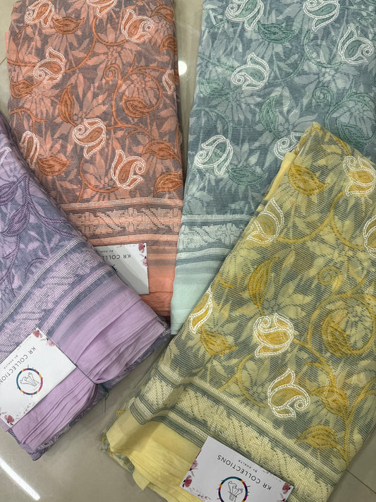 Georgette Silk Saree