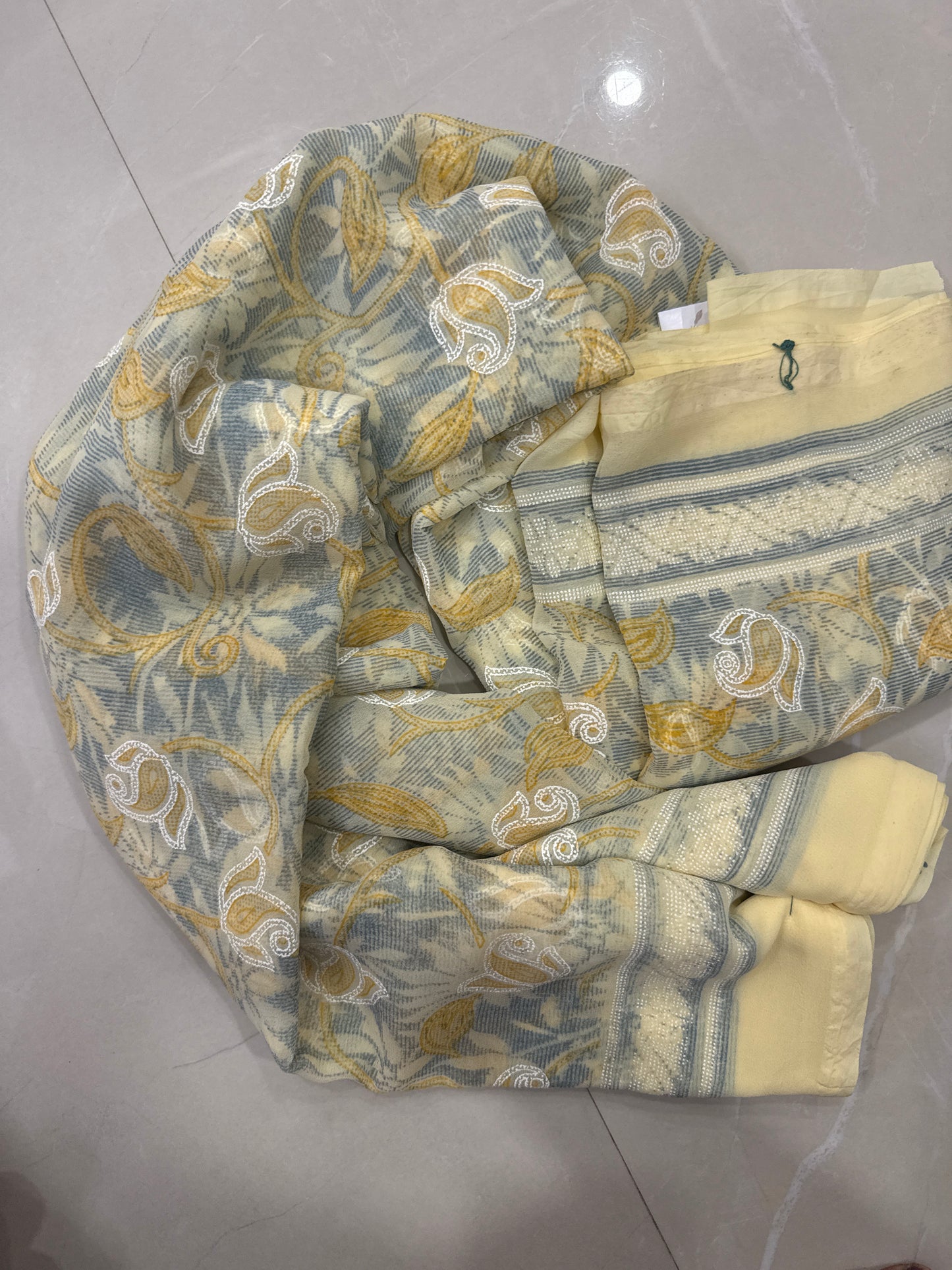 Georgette Silk Saree