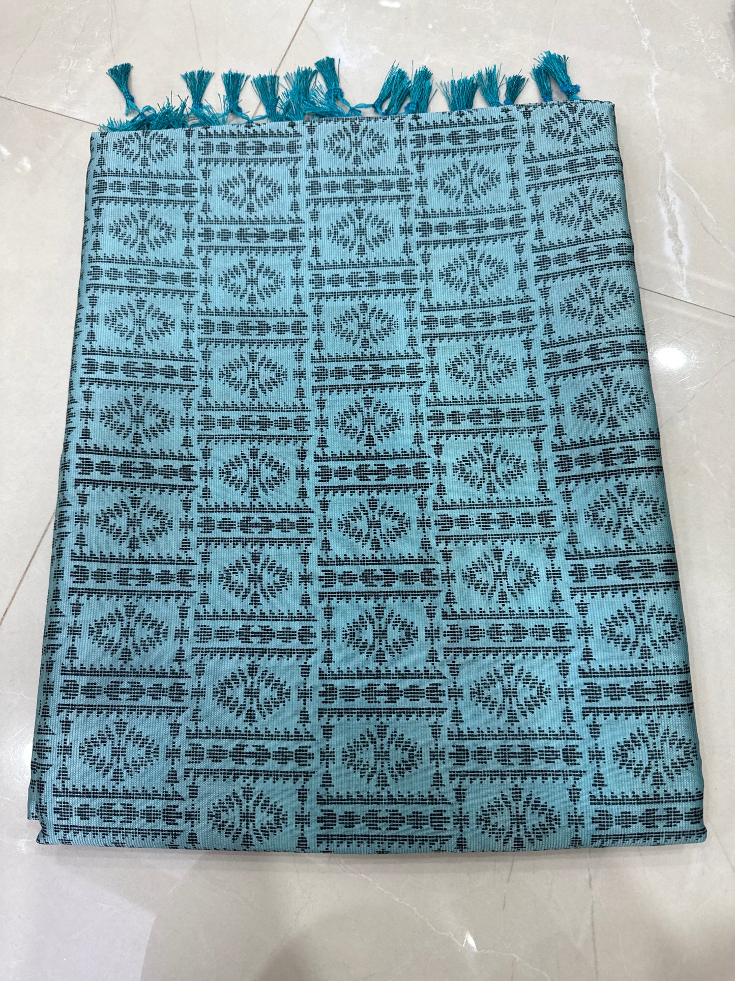 Cotton Blend Digital Print Silk saree