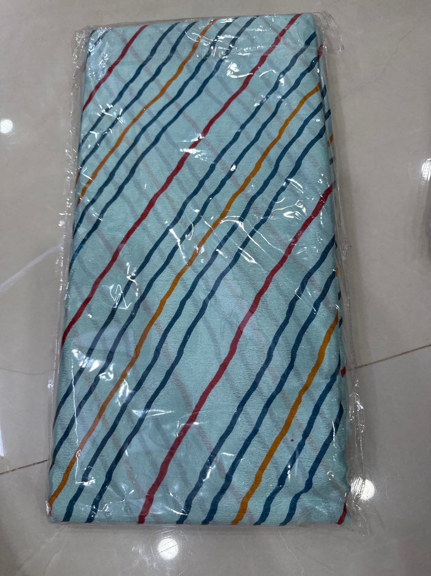 Crape Silk Saree with sequence Print