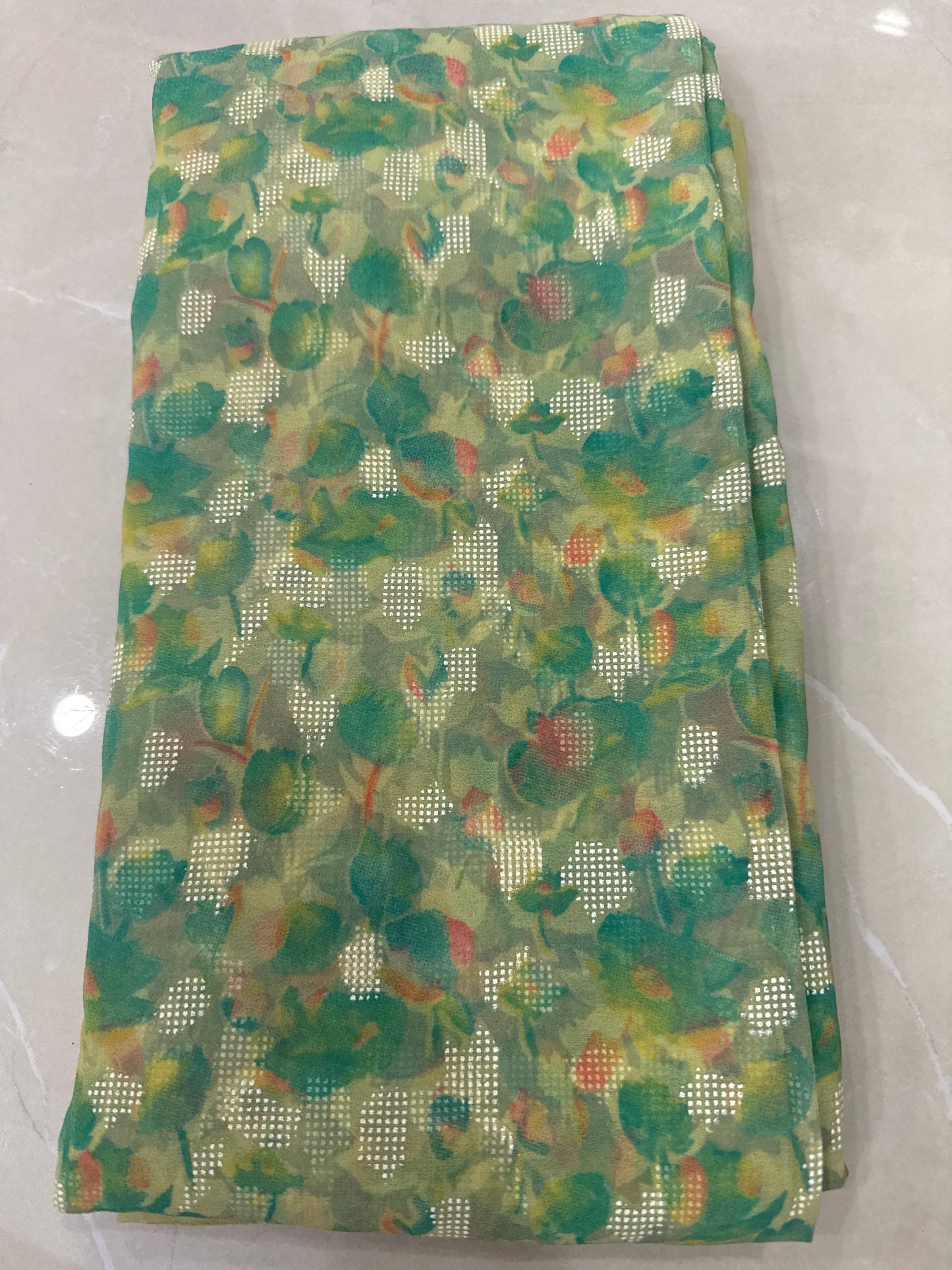 Georgette Silk Saree