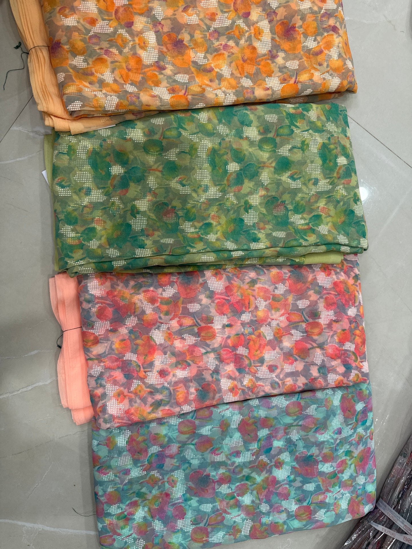 Georgette Silk Saree