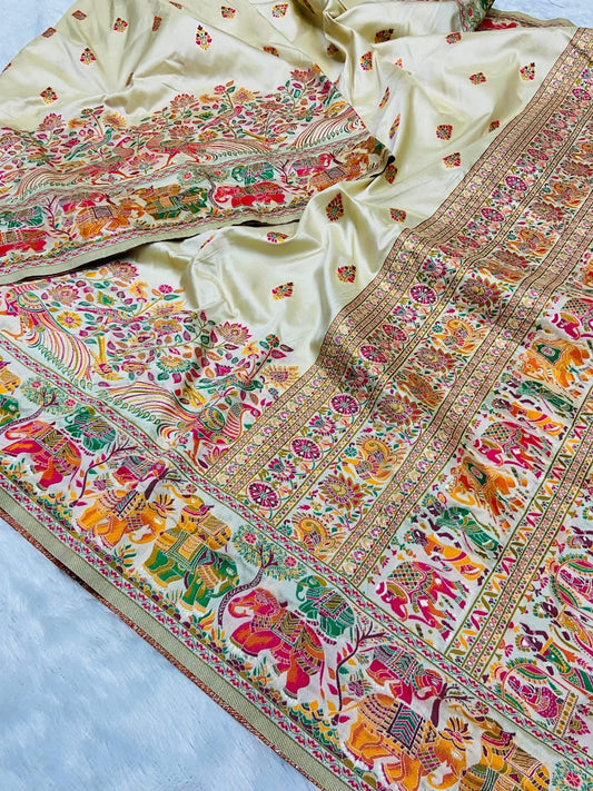 Pashmina Silk Saree