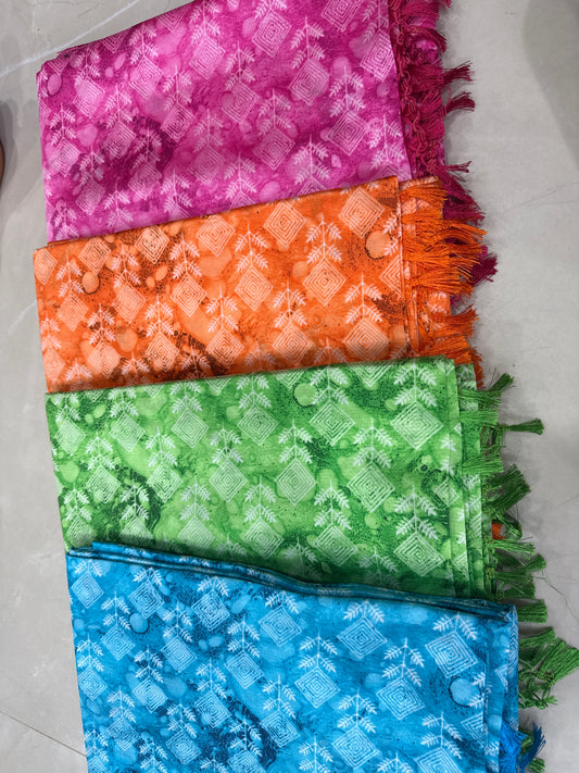 Digital Print Silk Saree