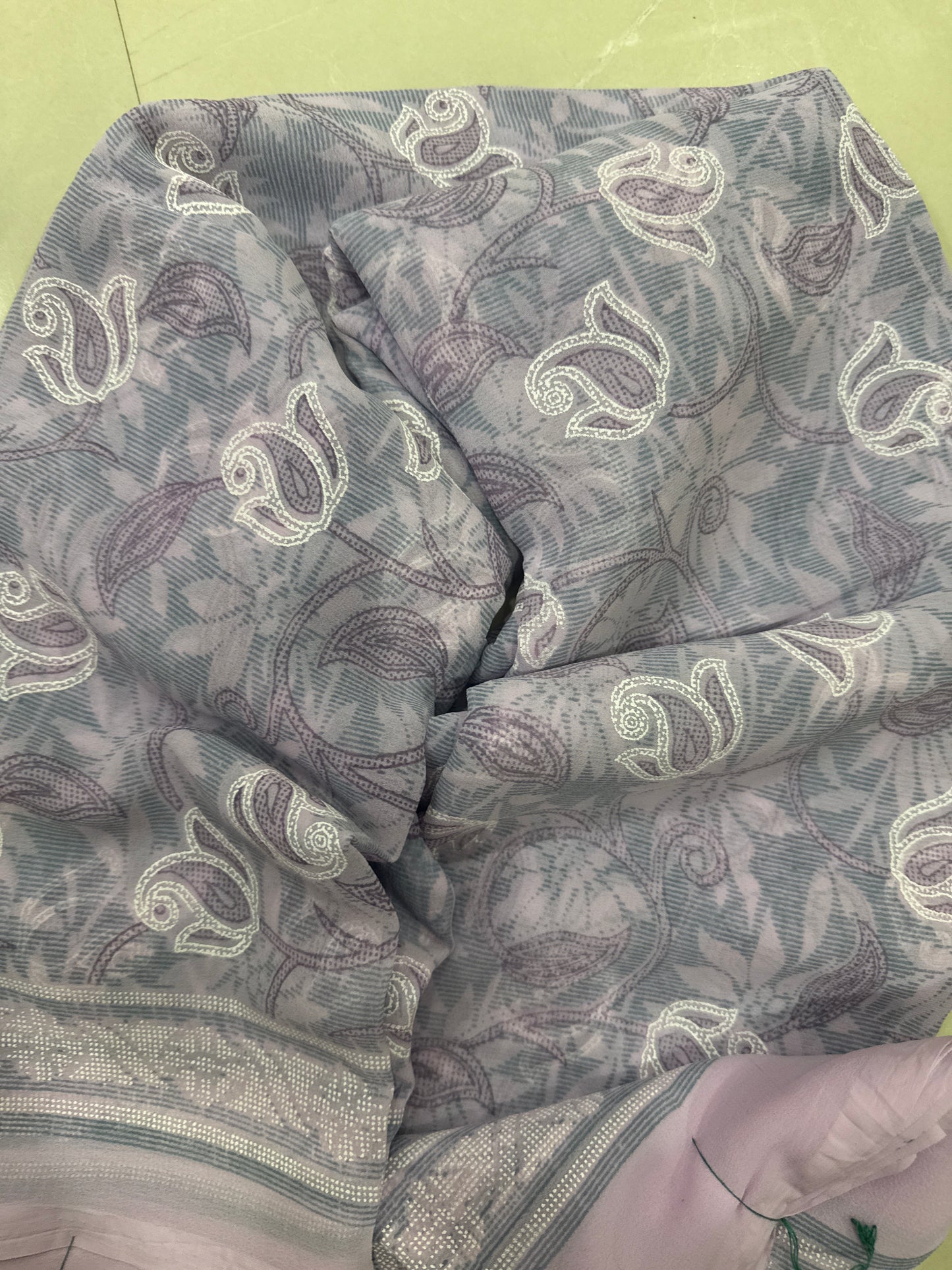 Georgette Silk Saree