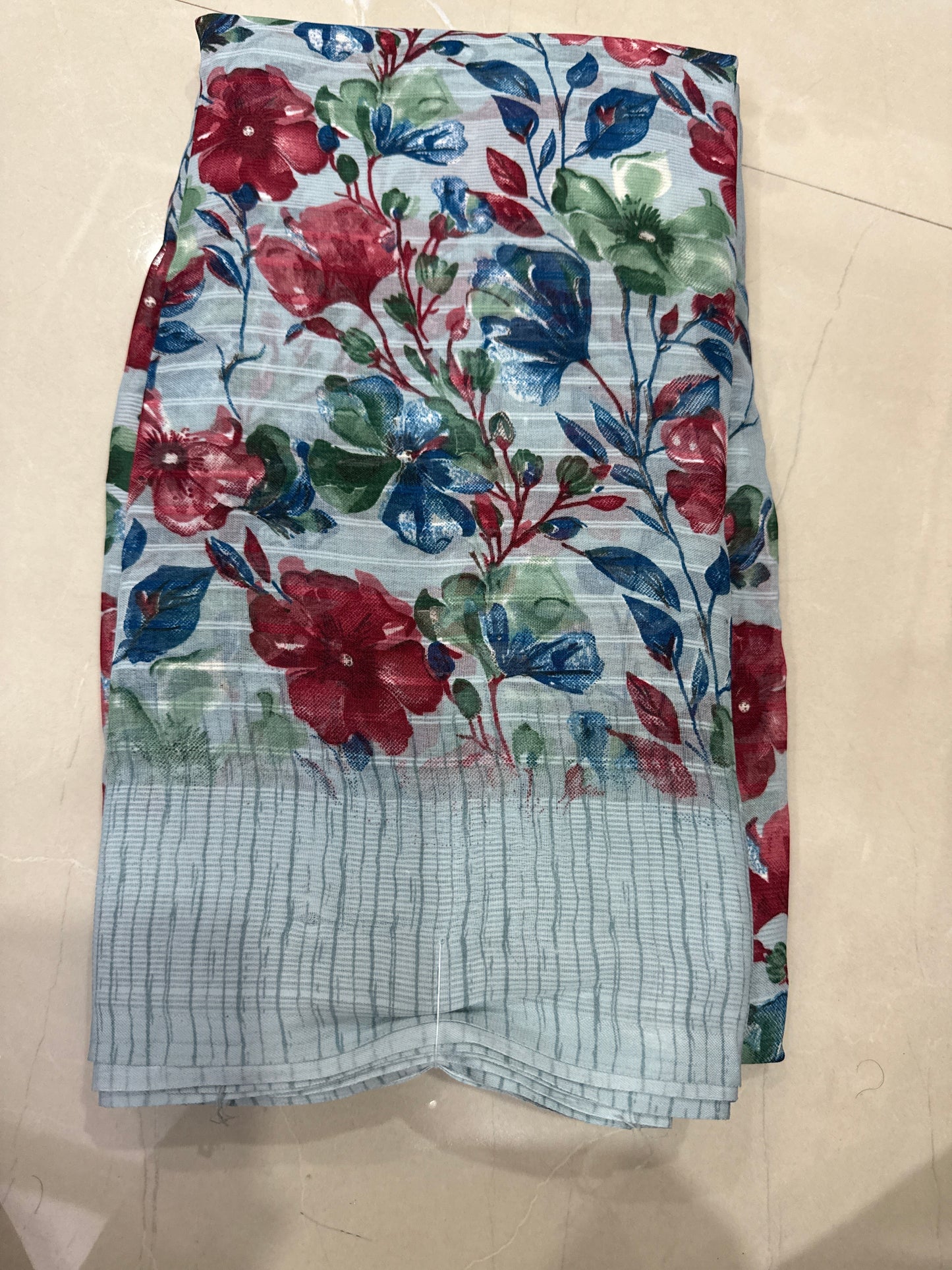 Floral  Georgette saree 299