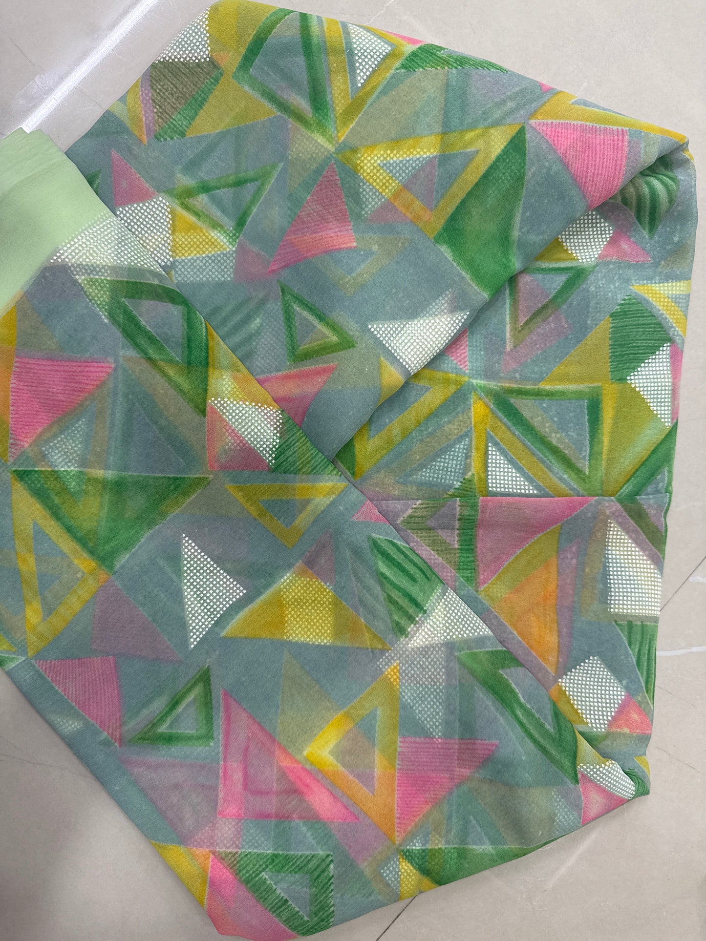 Georgette Silk Saree