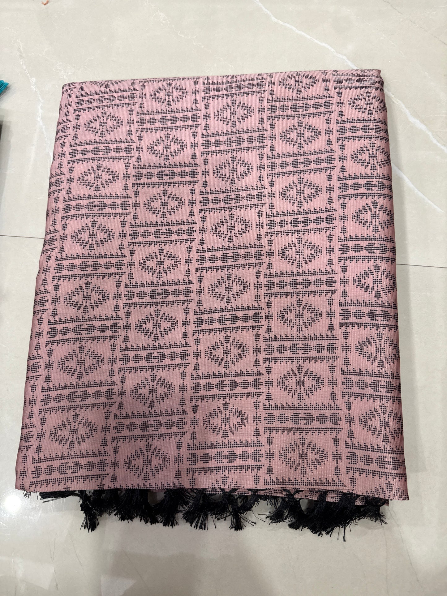 Cotton Blend Digital Print Silk saree