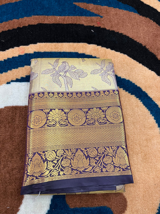 Semi Kanchi Pattu Saree