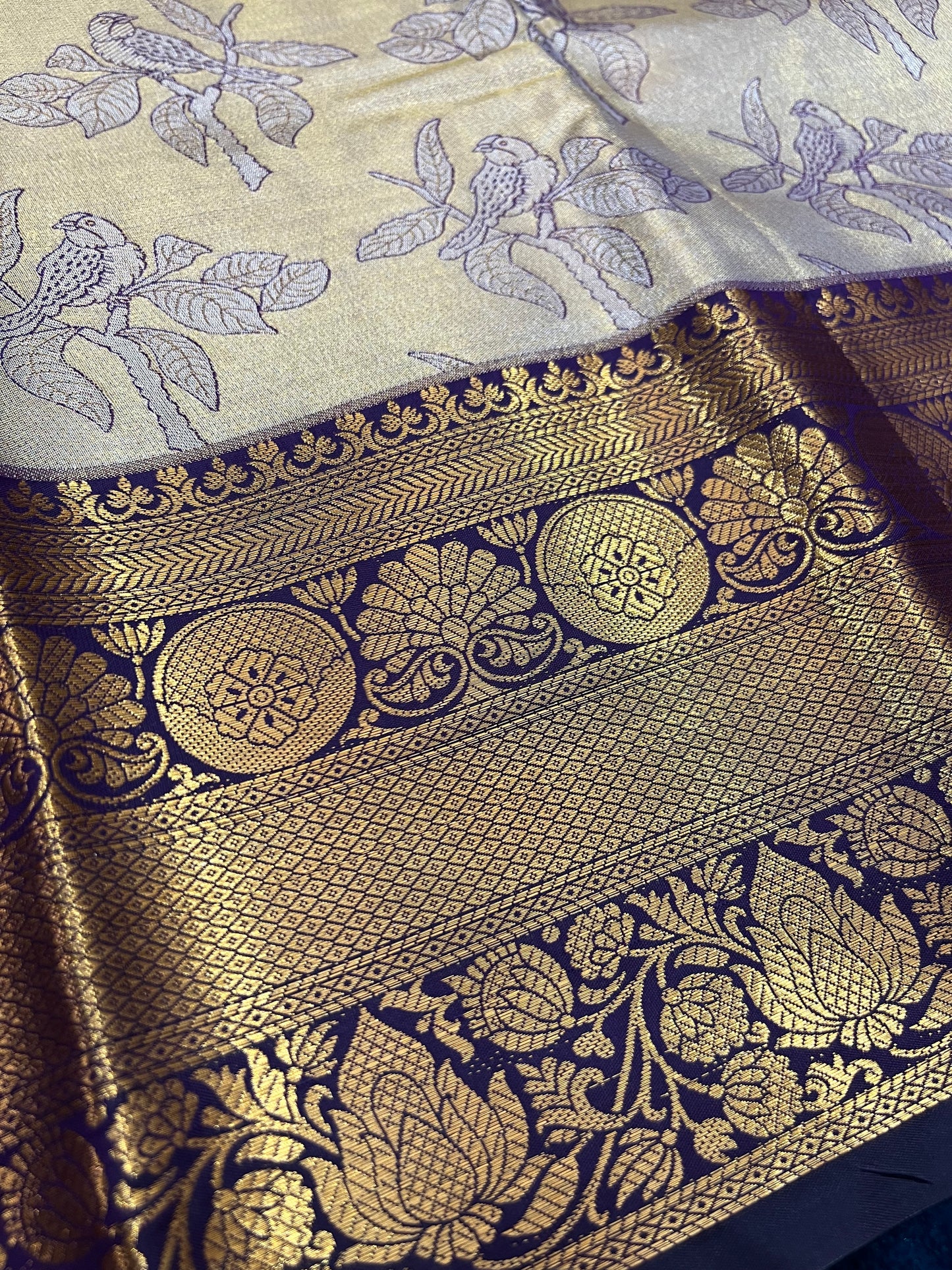 Semi Kanchi Pattu Saree