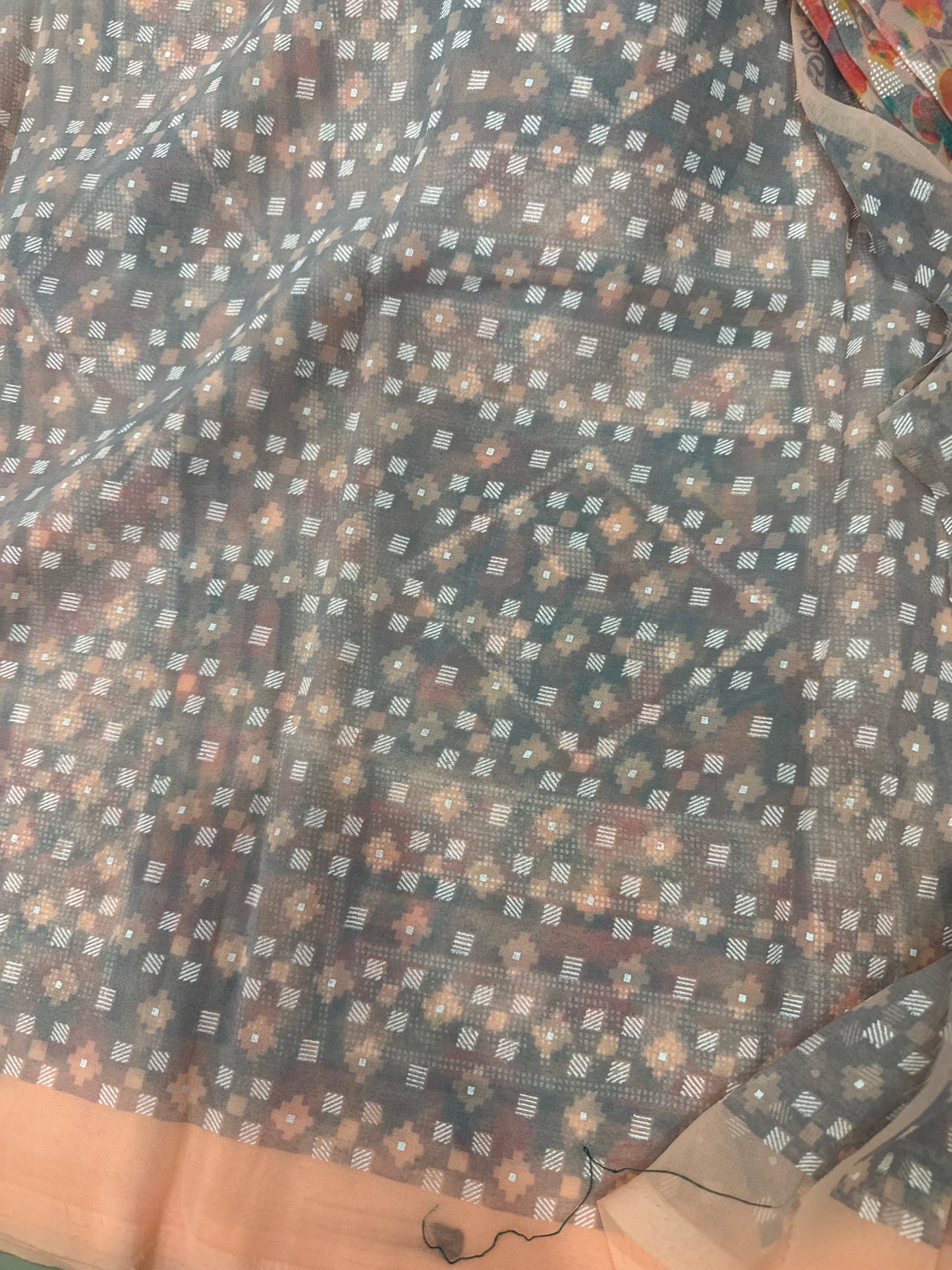 Georgette Silk Saree