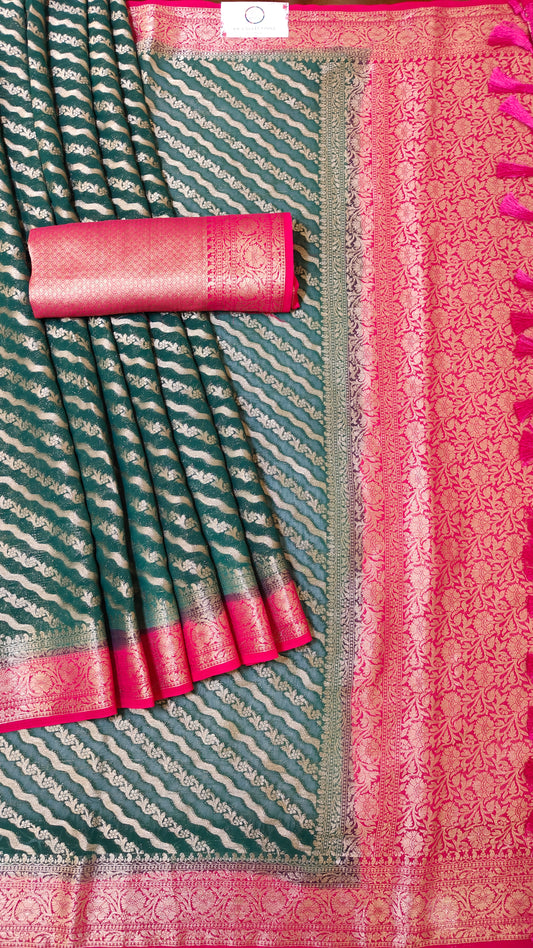 Pure Georgette Saree
